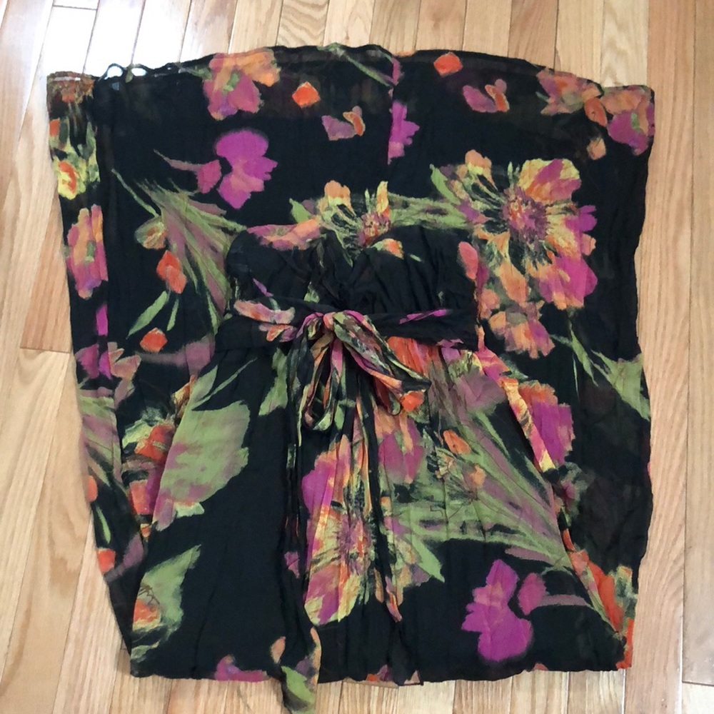 Xhilaration floral maxi dress